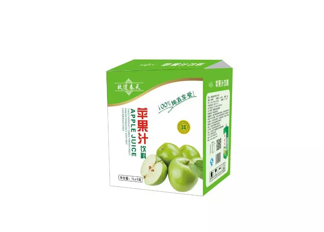 故道春天苹果汁饮料2